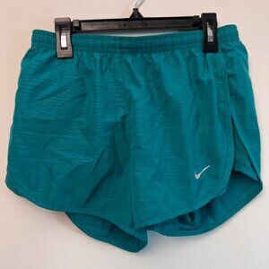 teal nike running shorts